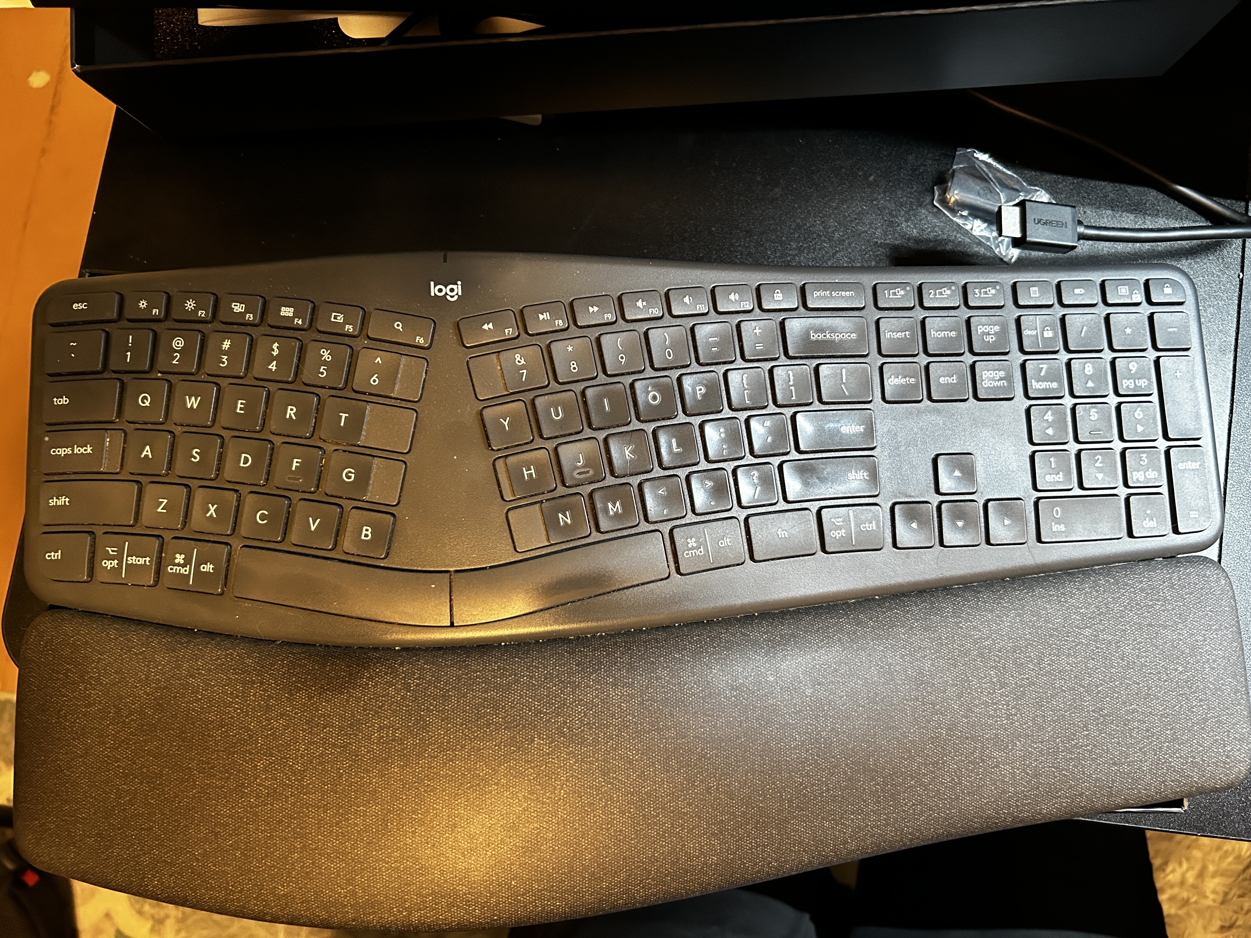 My old keyboard, the Logitech whatever-its-called